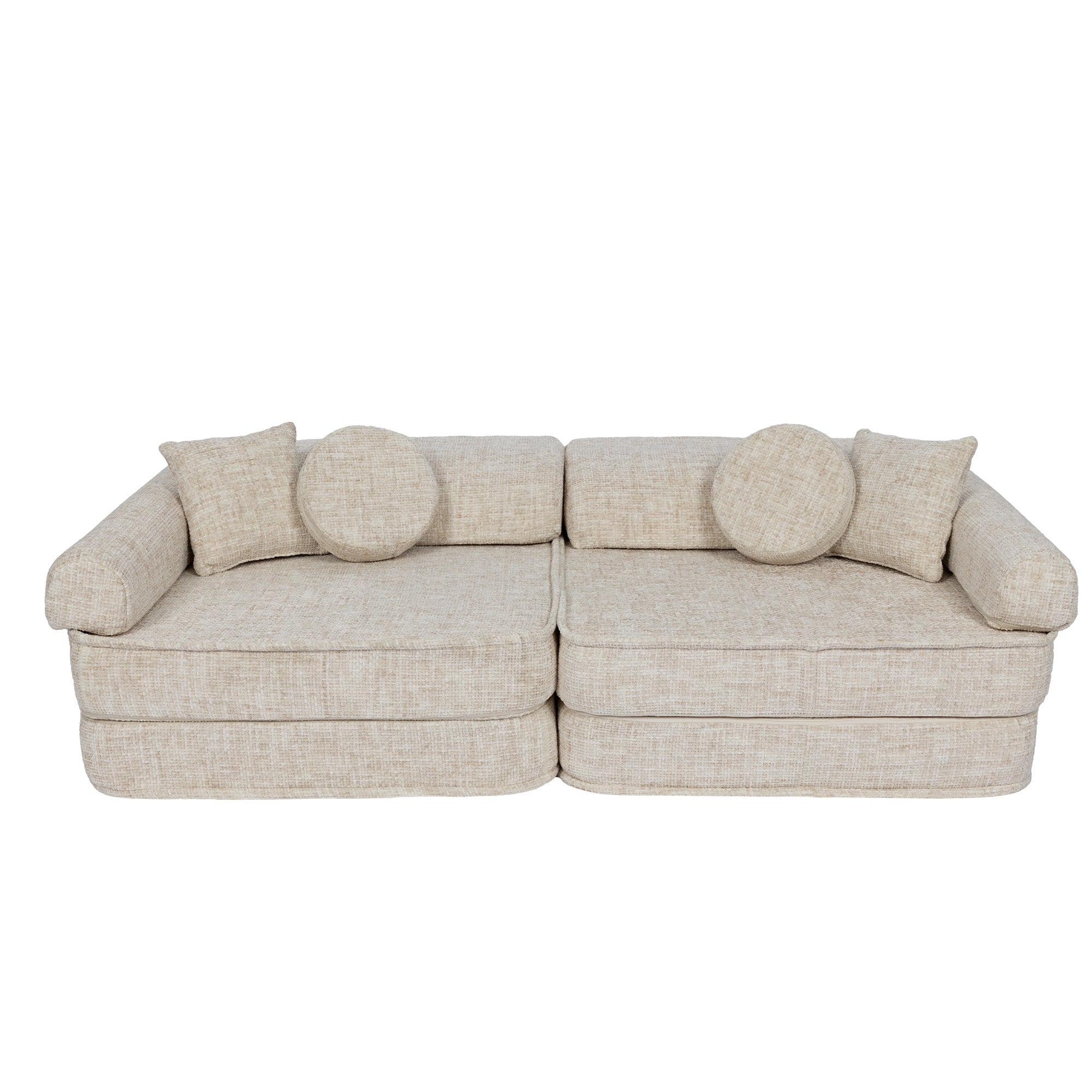 Meowbaby Tangle Modułowa Piankowa Sofa dla Dzieci | 8 Elementów
