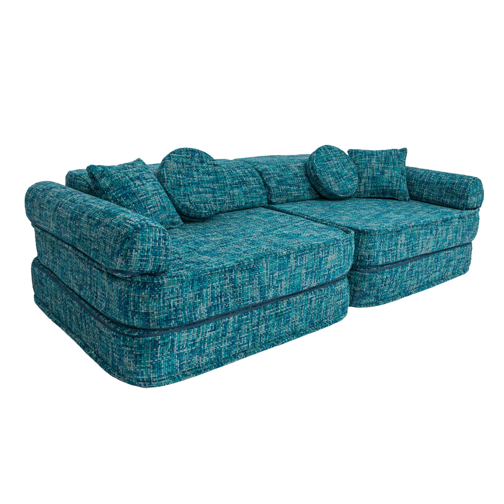Meowbaby Tangle Modułowa Piankowa Sofa dla Dzieci | 8 Elementów