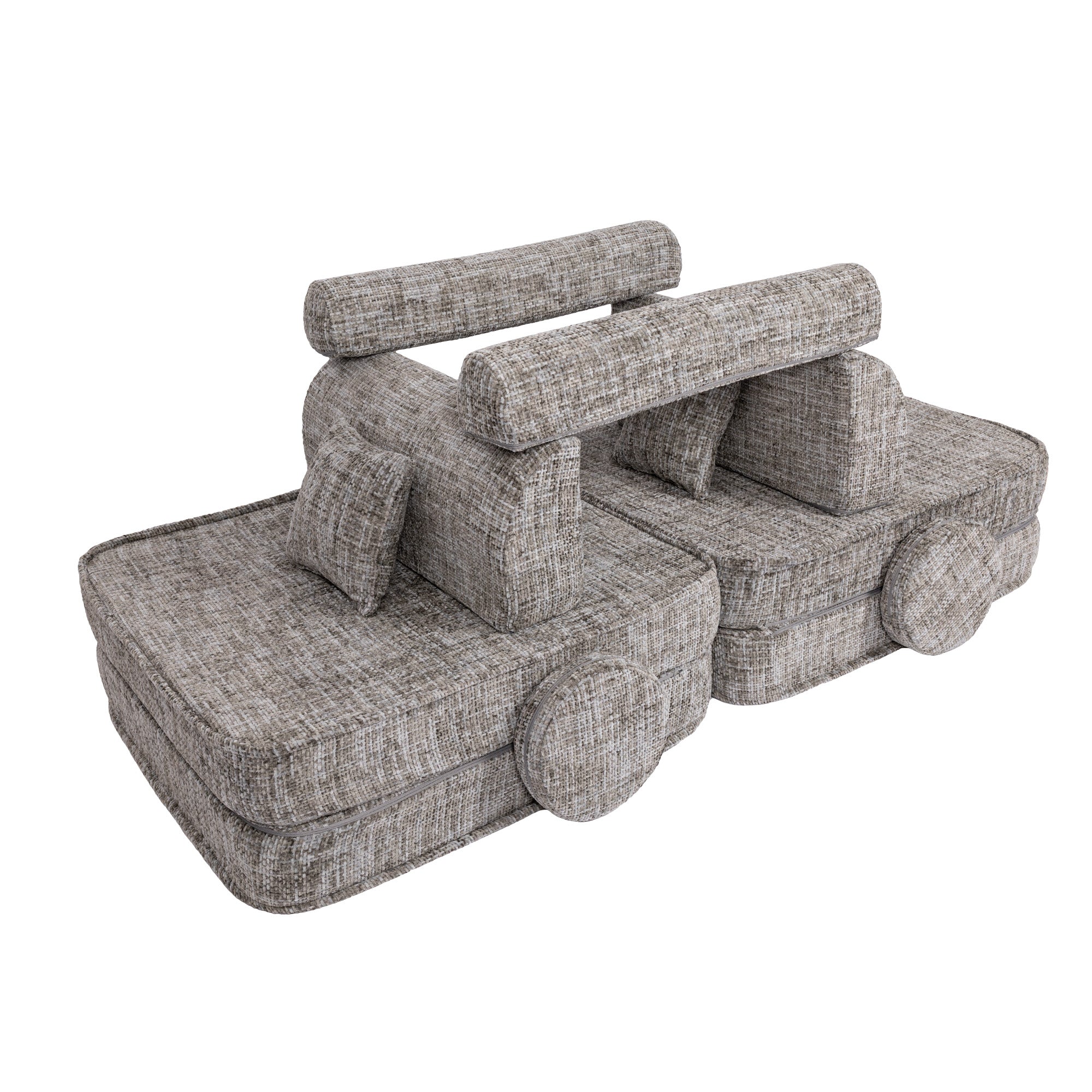 Meowbaby Tangle Modułowa Piankowa Sofa dla Dzieci | 8 Elementów