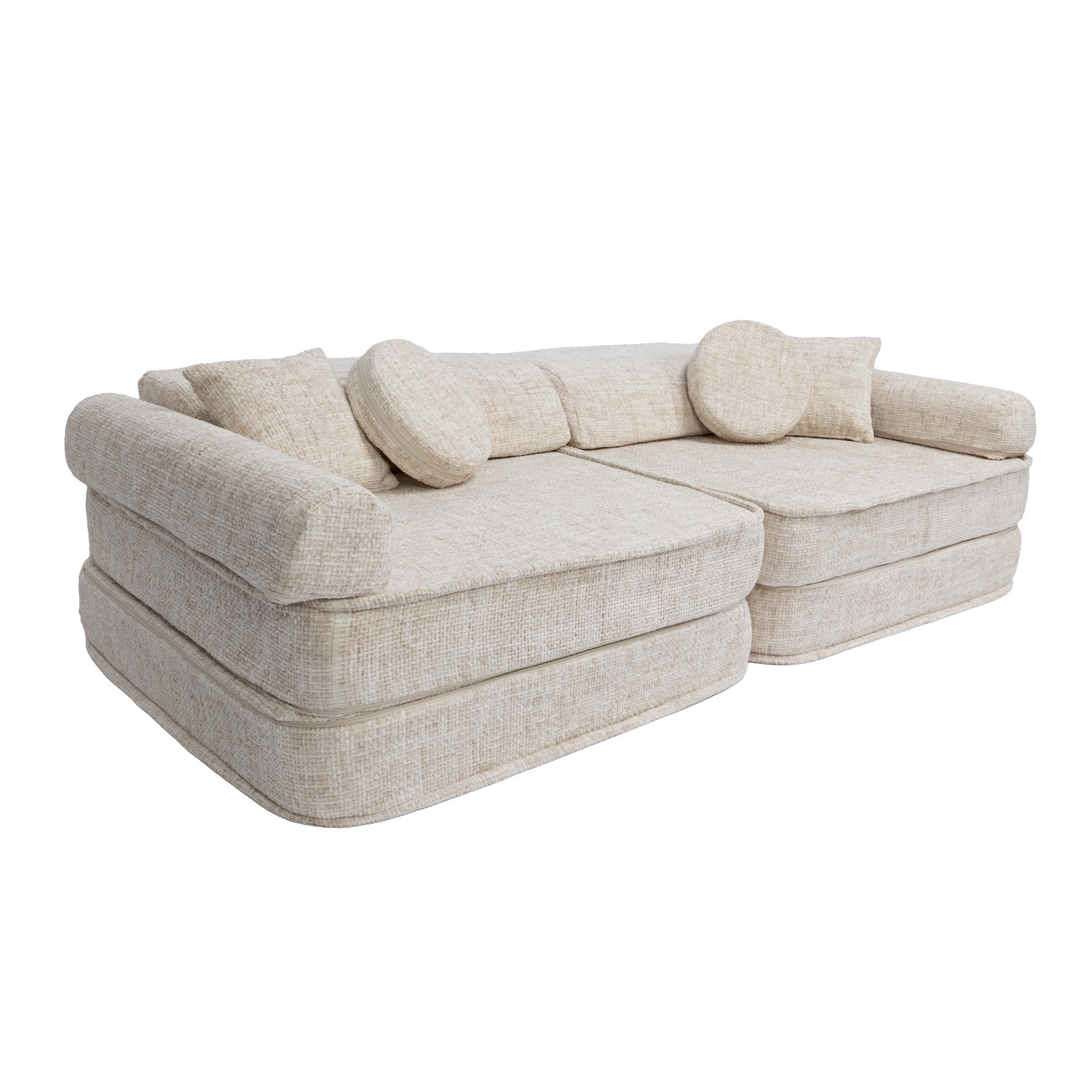 Meowbaby Tangle Modułowa Piankowa Sofa dla Dzieci | 8 Elementów