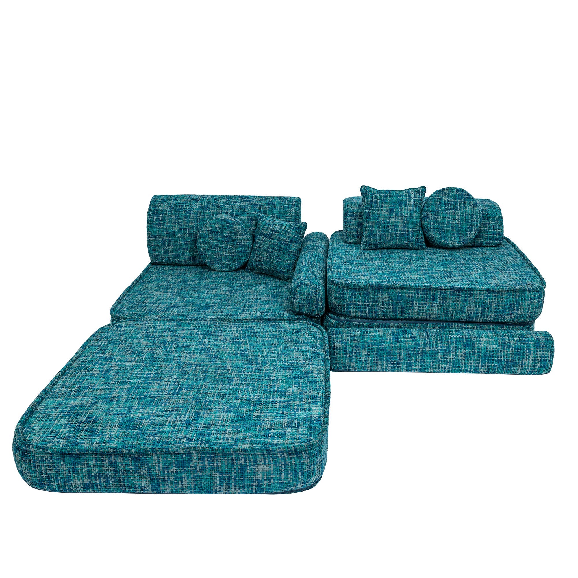 Meowbaby Tangle Modułowa Piankowa Sofa dla Dzieci | 8 Elementów