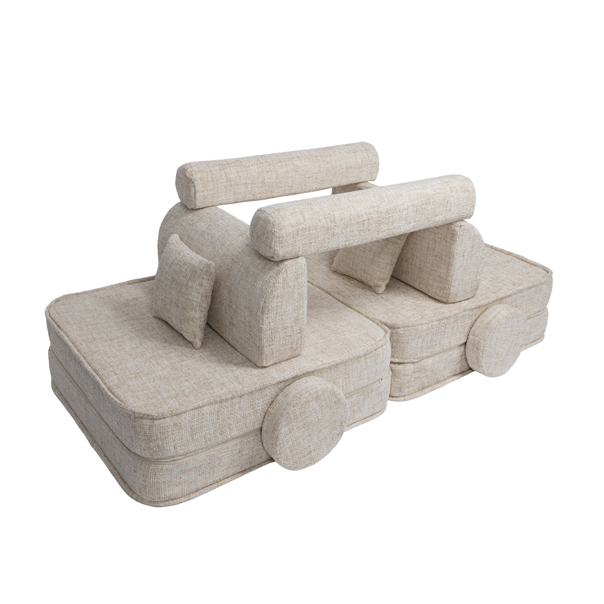 Meowbaby Tangle Modułowa Piankowa Sofa dla Dzieci | 8 Elementów