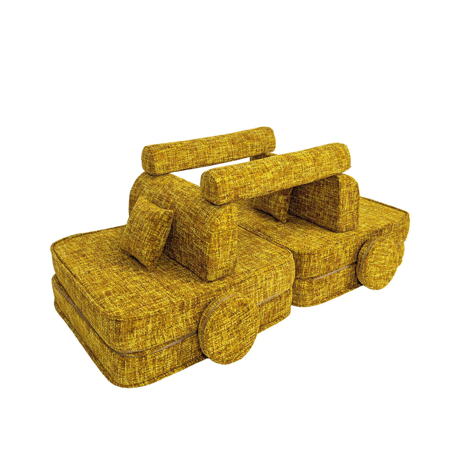 Meowbaby Tangle Modułowa Piankowa Sofa dla Dzieci | 8 Elementów