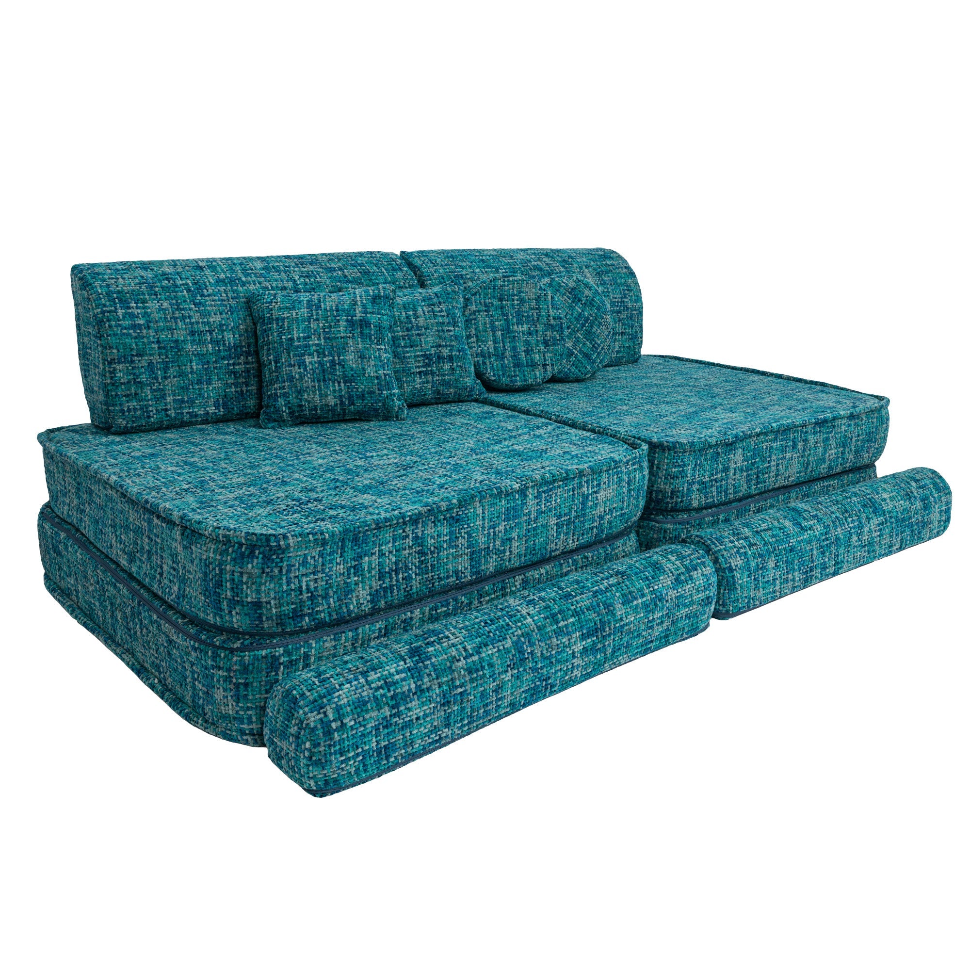 Meowbaby Tangle Modułowa Piankowa Sofa dla Dzieci | 8 Elementów
