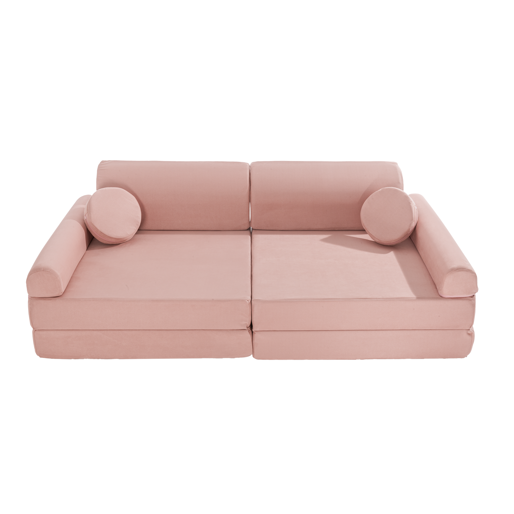 Meowbaby - Velvet Modułowa Piankowa Sofa dla Dzieci | 6 Elementów