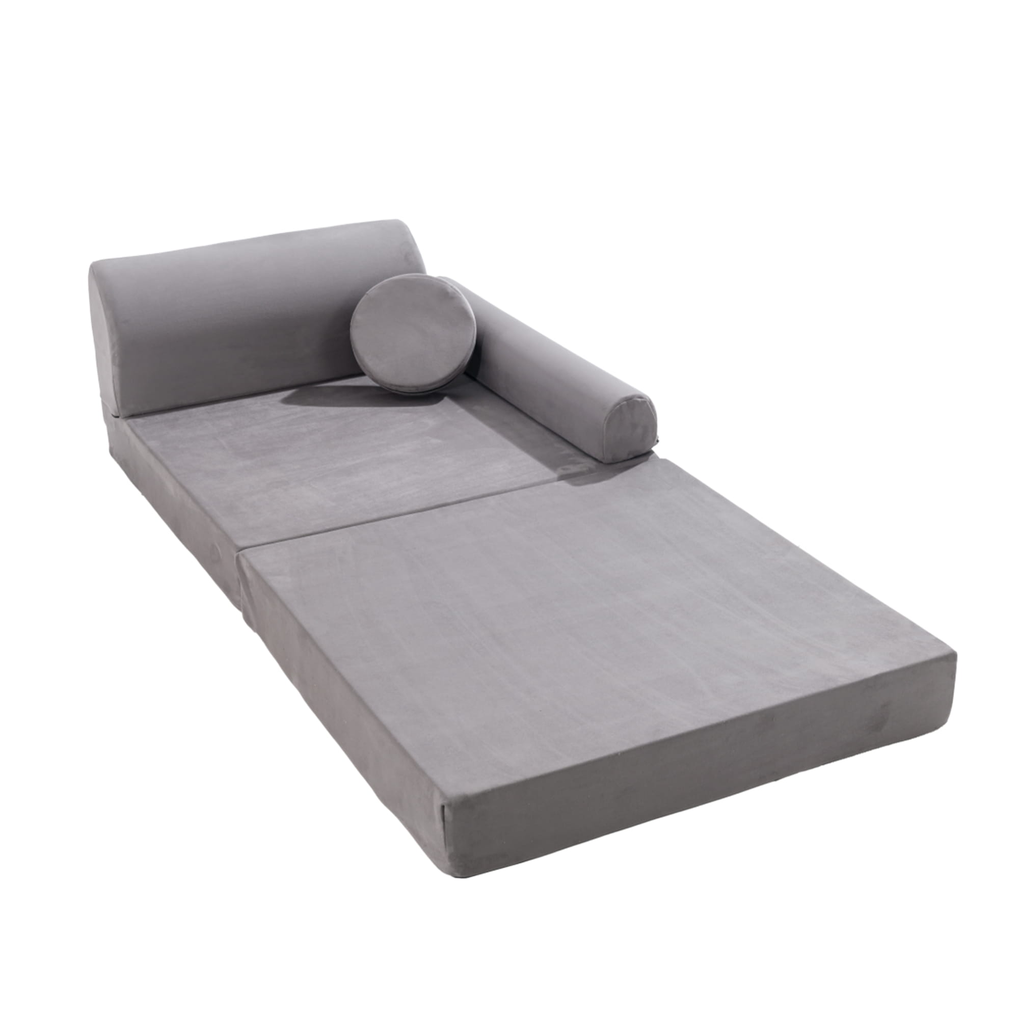 Meowbaby - Velvet Modułowa Piankowa Sofa dla Dzieci | 6 Elementów