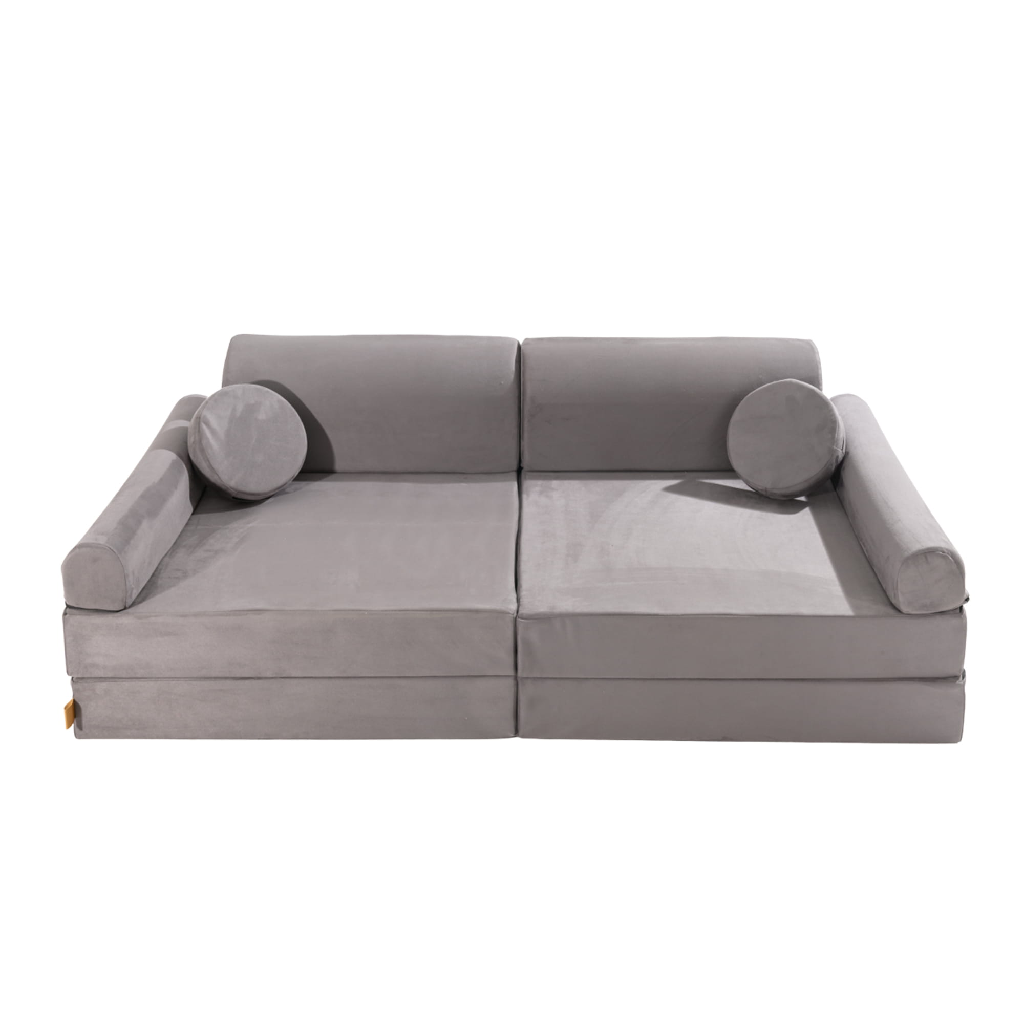 Meowbaby - Velvet Modułowa Piankowa Sofa dla Dzieci | 6 Elementów