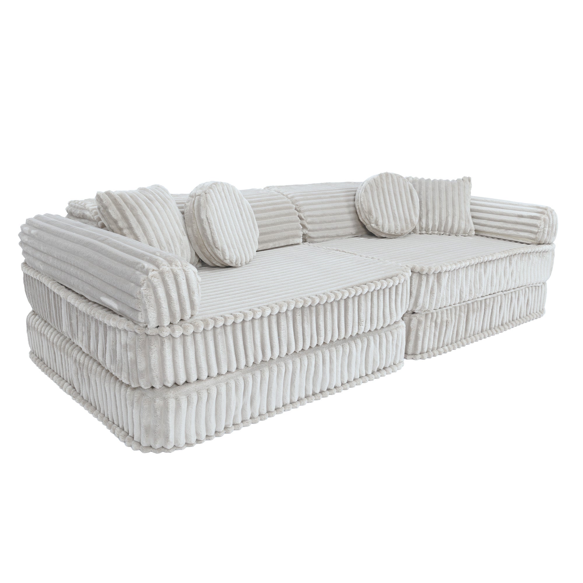Meowbaby Churros Modułowa Piankowa Sofa dla Dzieci | 8 Elementów
