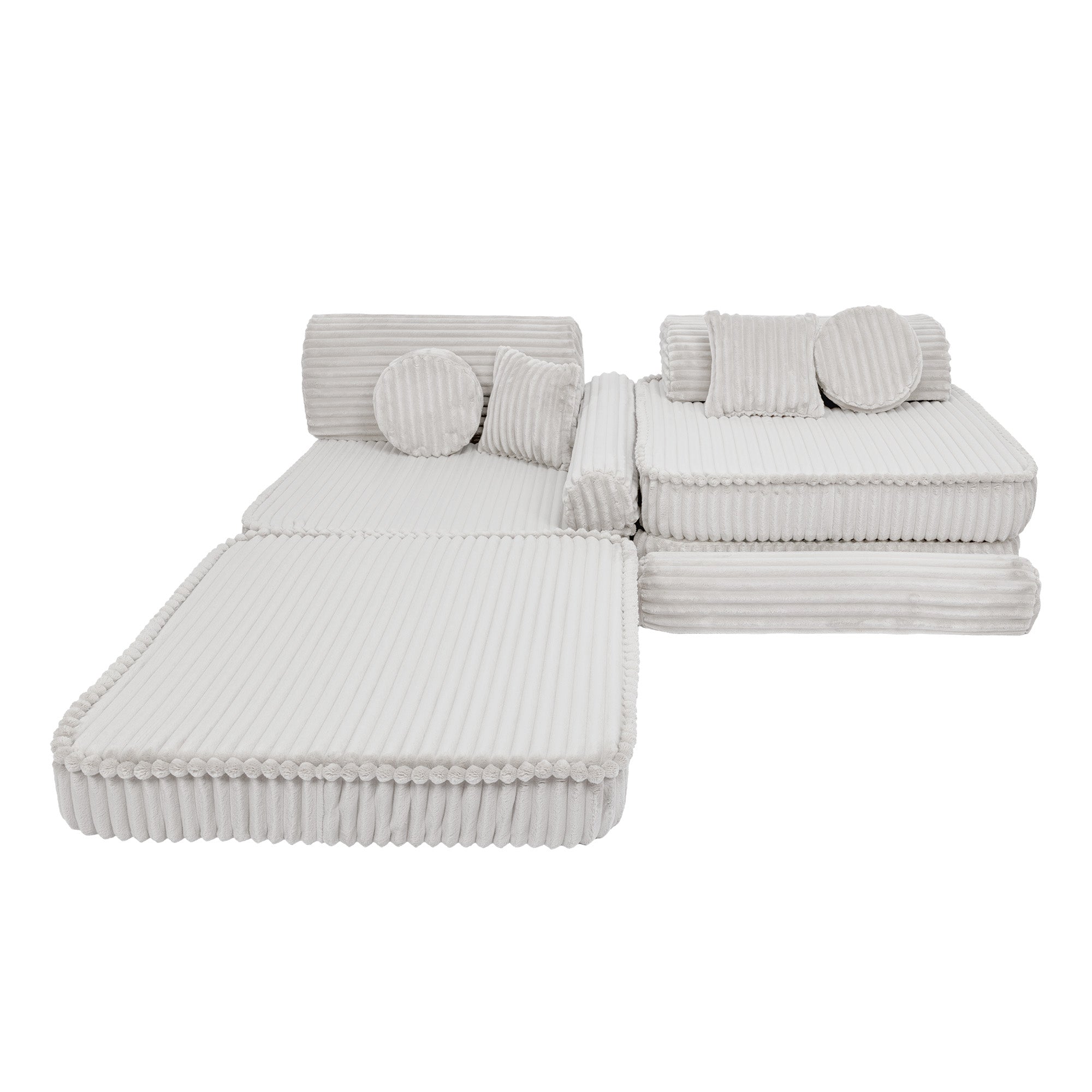 Meowbaby Churros Modułowa Piankowa Sofa dla Dzieci | 8 Elementów