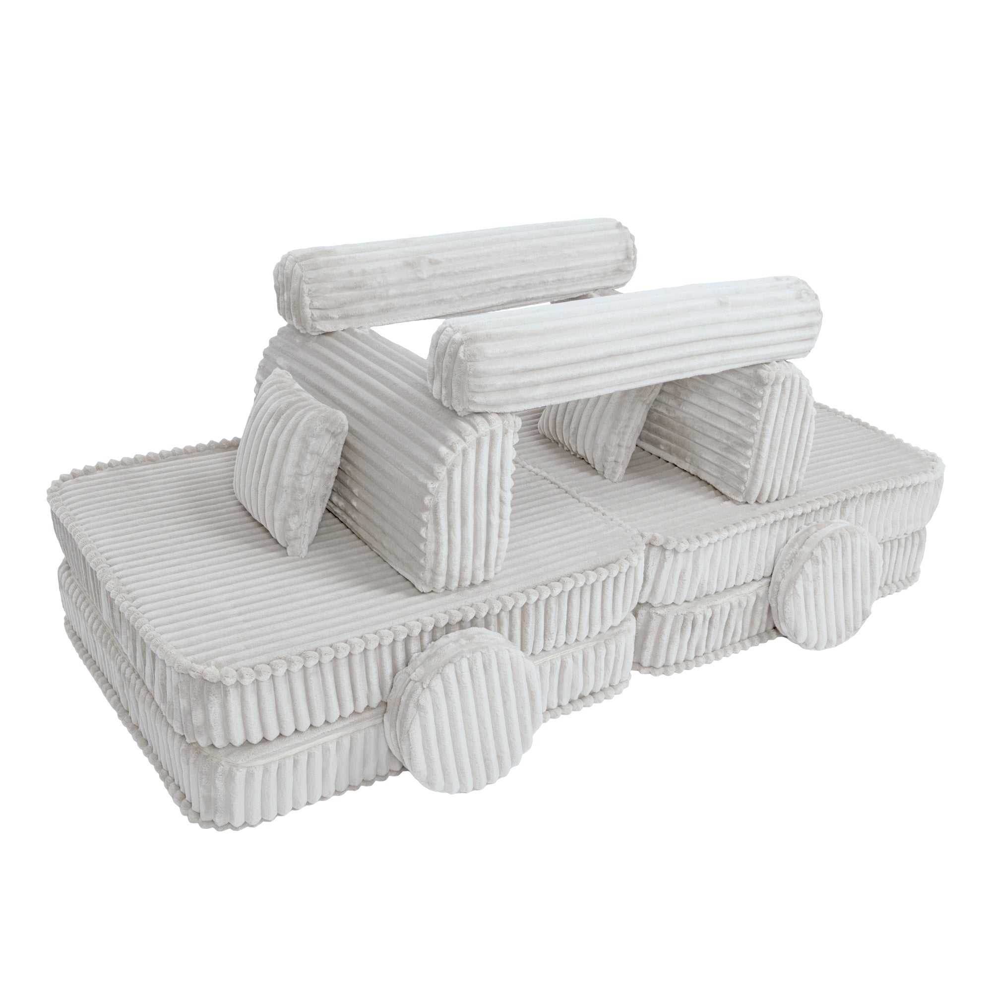 Meowbaby Churros Modułowa Piankowa Sofa dla Dzieci | 8 Elementów
