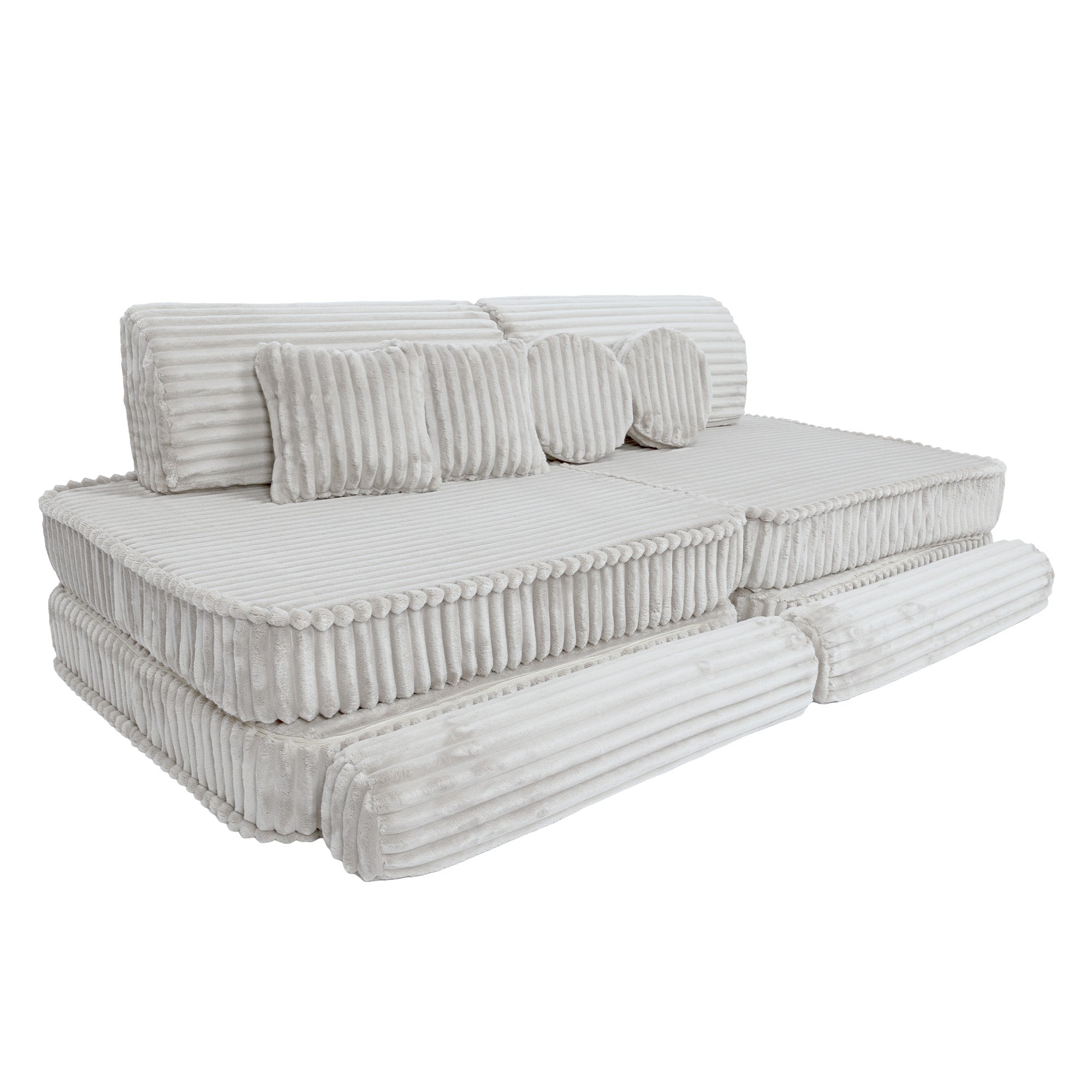 Meowbaby Churros Modułowa Piankowa Sofa dla Dzieci | 8 Elementów