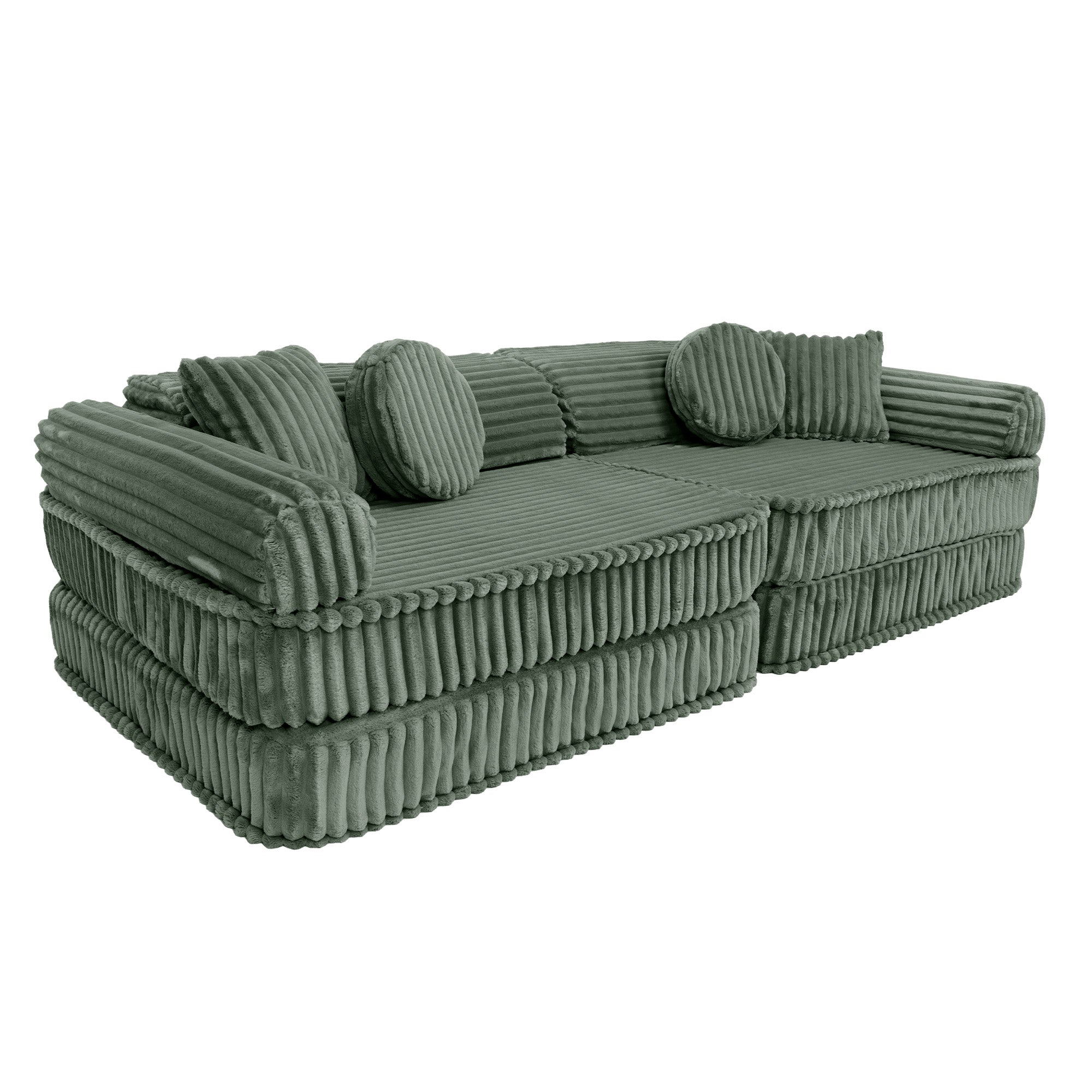 Meowbaby Churros Modułowa Piankowa Sofa dla Dzieci | 8 Elementów