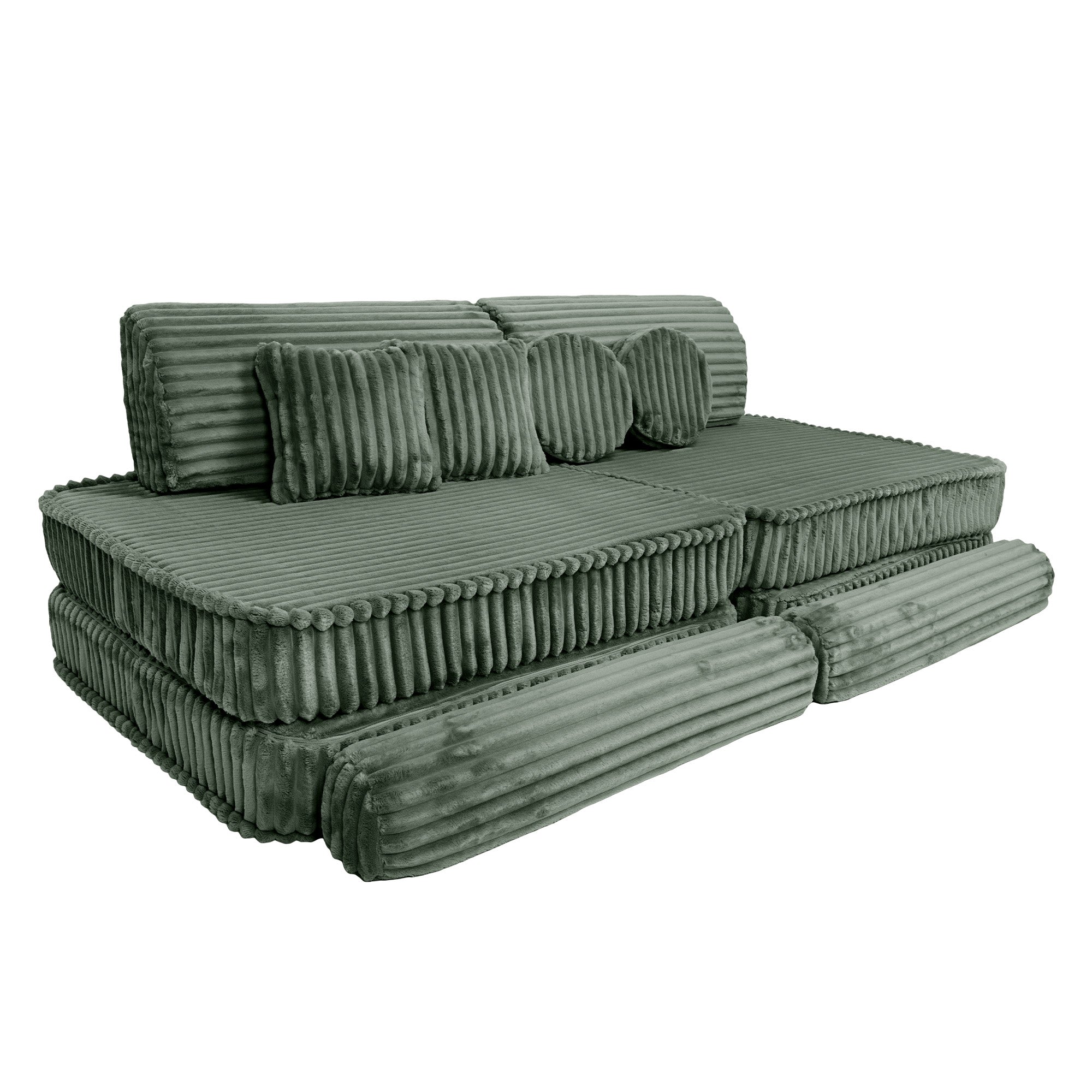 Meowbaby Churros Modułowa Piankowa Sofa dla Dzieci | 8 Elementów