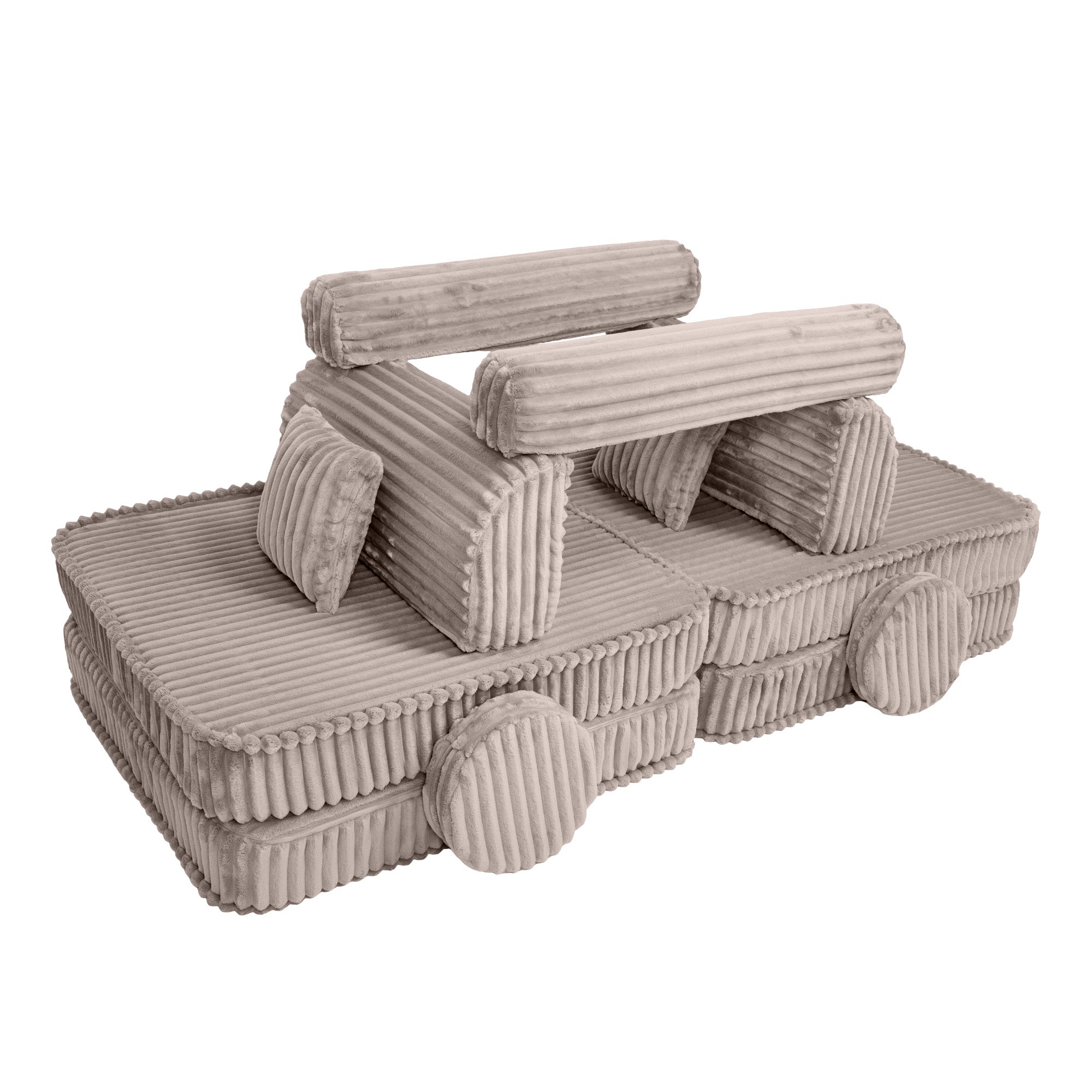 Meowbaby Churros Modułowa Piankowa Sofa dla Dzieci | 8 Elementów