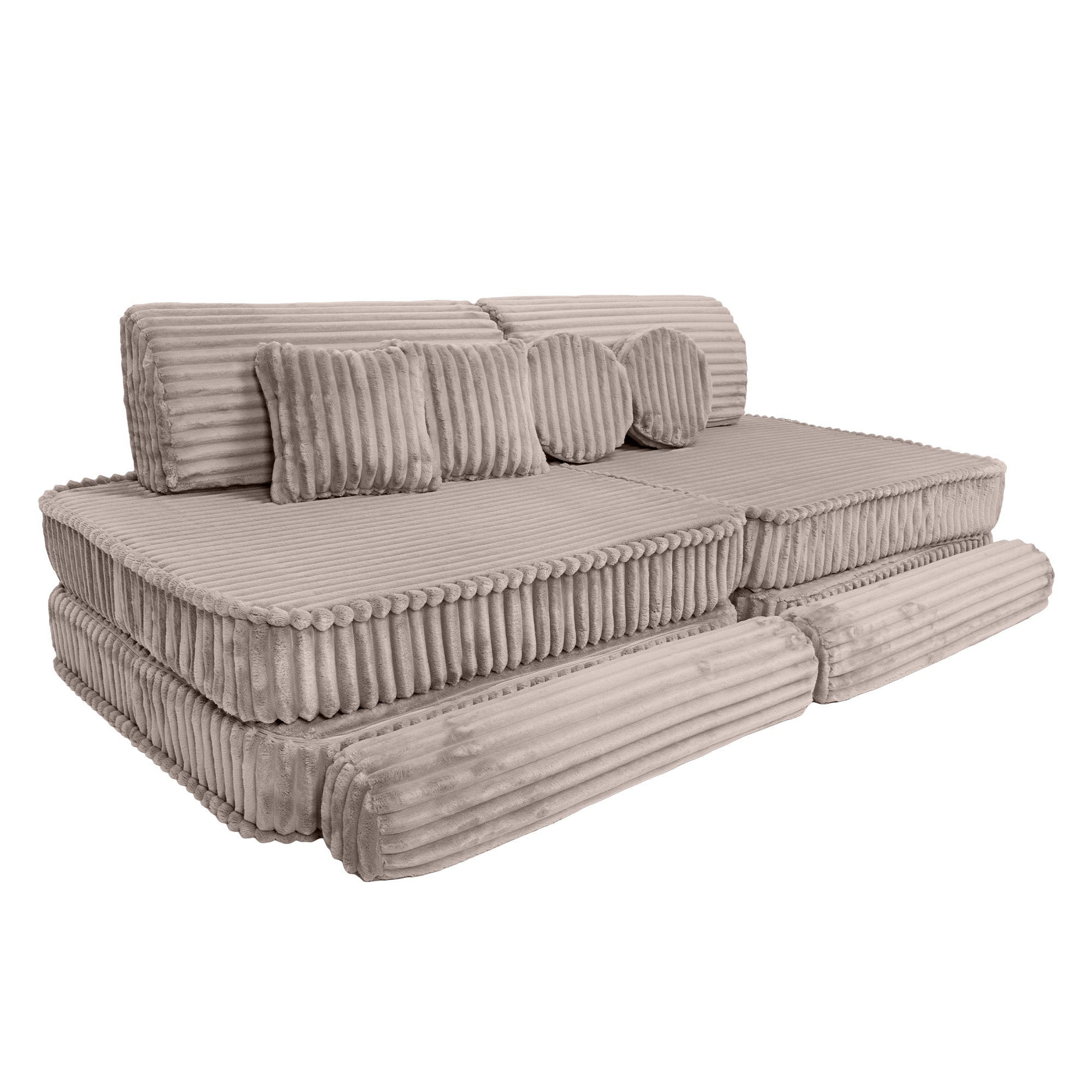 Meowbaby Churros Modułowa Piankowa Sofa dla Dzieci | 8 Elementów