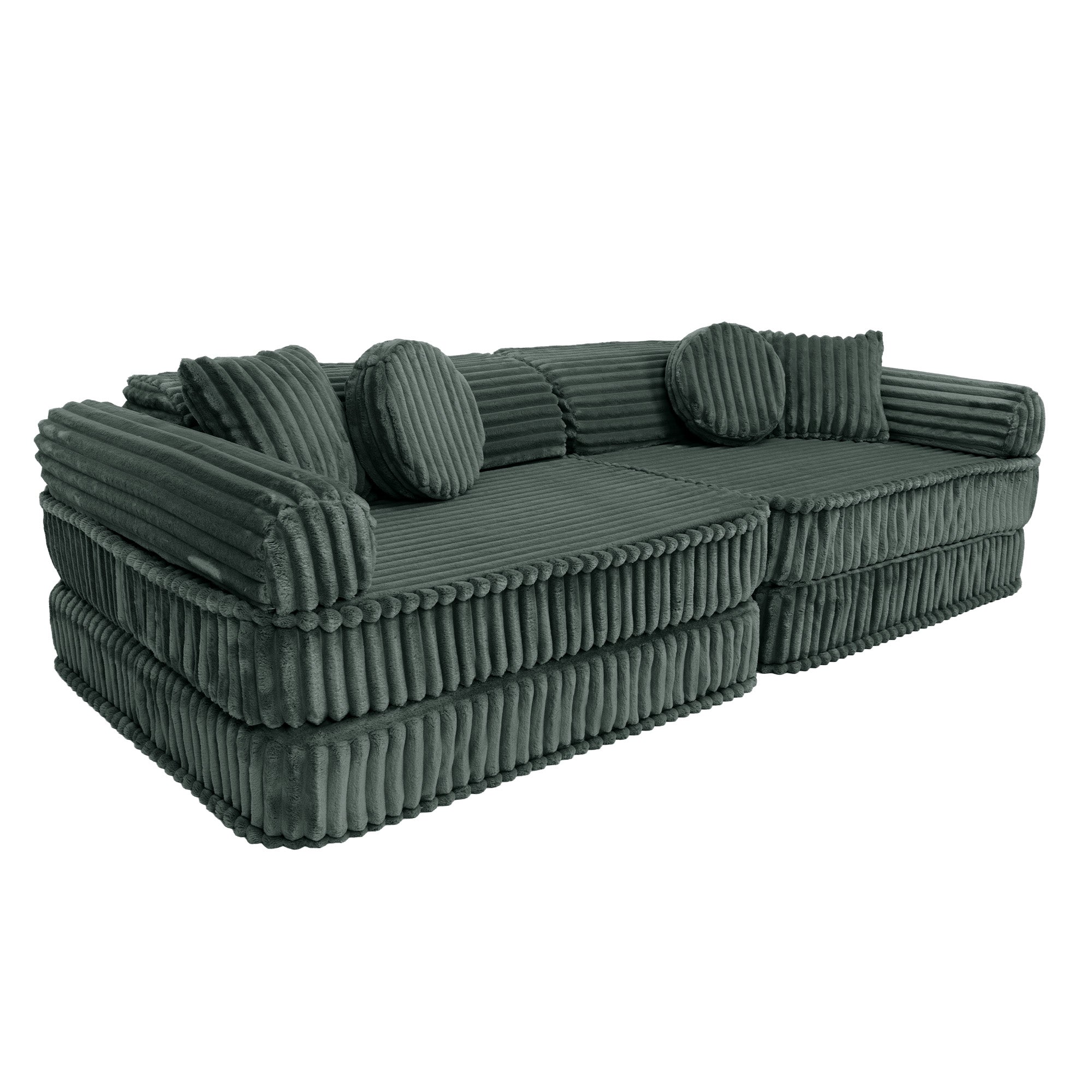 Meowbaby Churros Modułowa Piankowa Sofa dla Dzieci | 8 Elementów