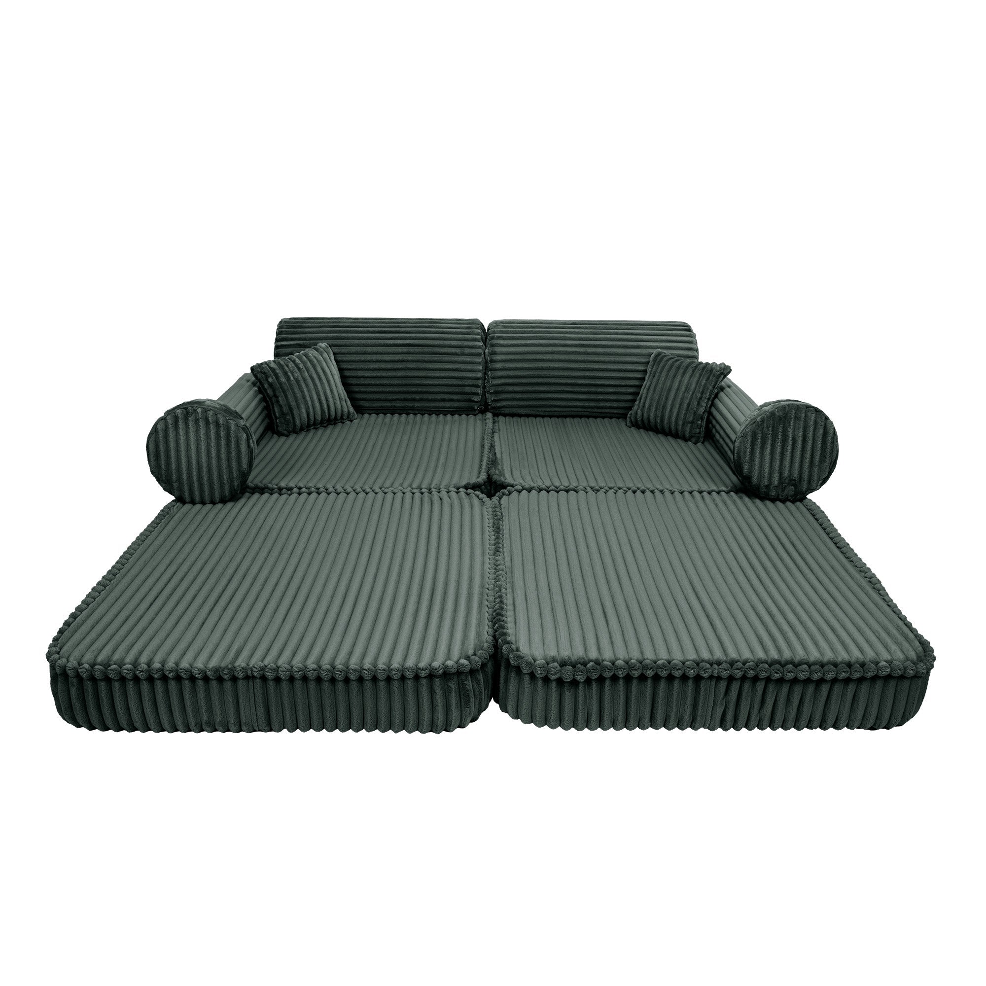 Meowbaby Churros Modułowa Piankowa Sofa dla Dzieci | 8 Elementów
