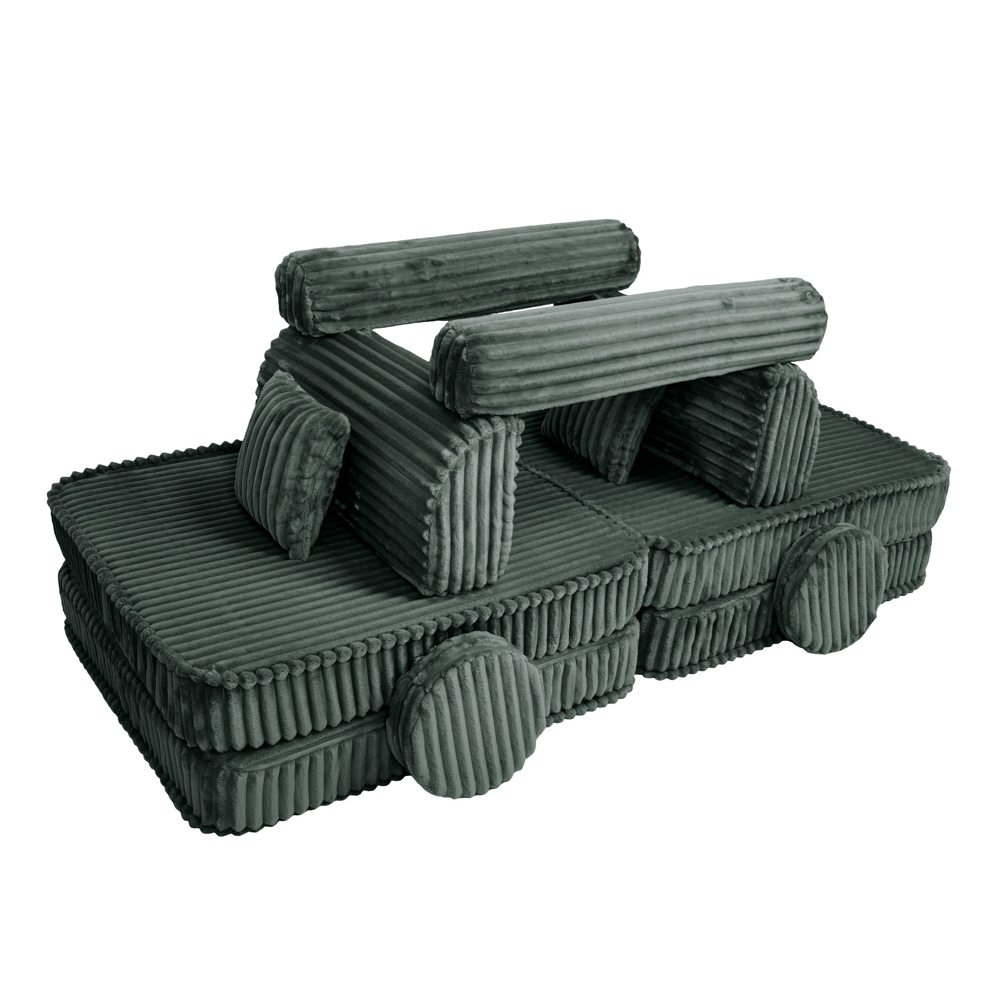 Meowbaby Churros Modułowa Piankowa Sofa dla Dzieci | 8 Elementów