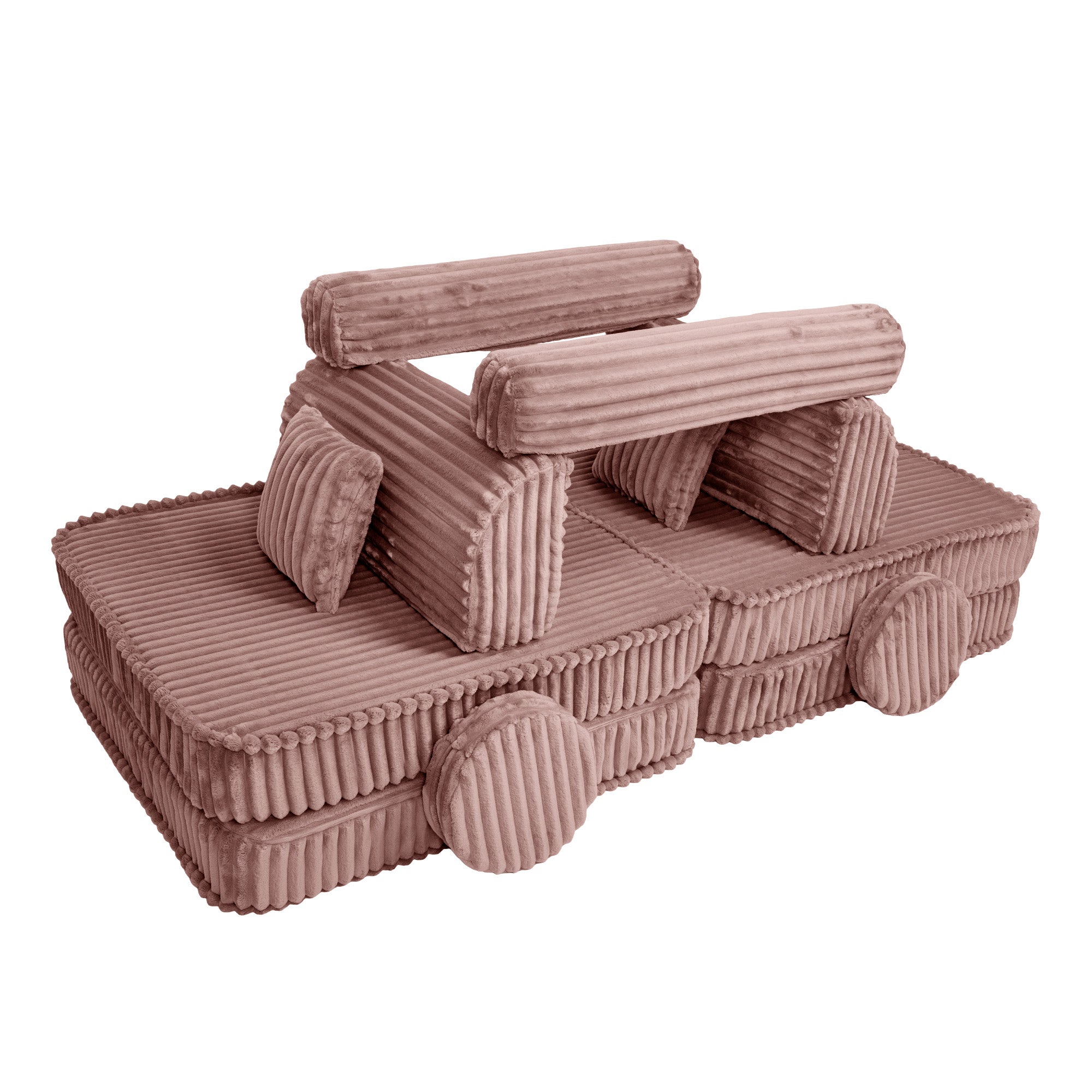 Meowbaby Churros Modułowa Piankowa Sofa dla Dzieci | 8 Elementów