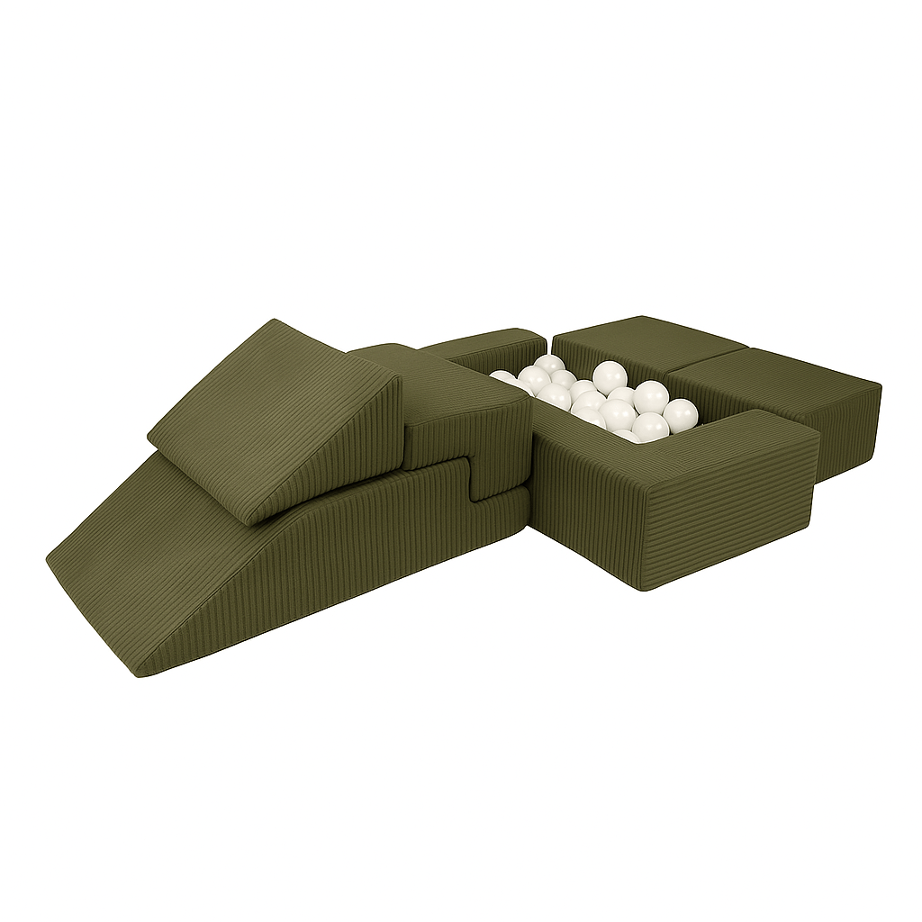Meowbaby Aesthetic Sofa Bricks – Modułowa Sofa Dla Dzieci | 6 Elementów