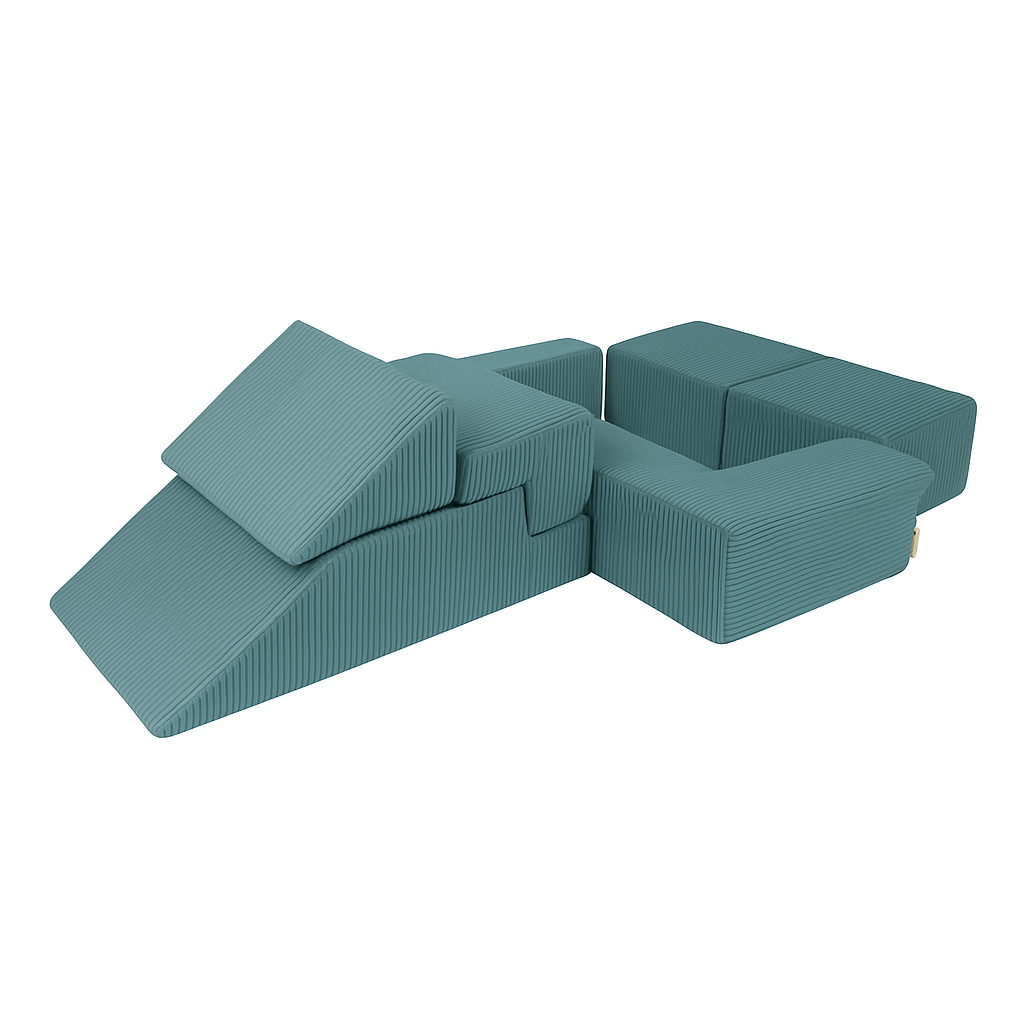 Meowbaby Aesthetic Sofa Bricks – Modułowa Sofa Dla Dzieci | 6 Elementów