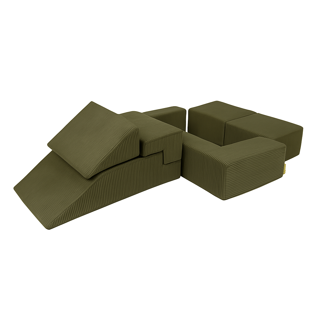 Meowbaby Aesthetic Sofa Bricks – Modułowa Sofa Dla Dzieci | 6 Elementów