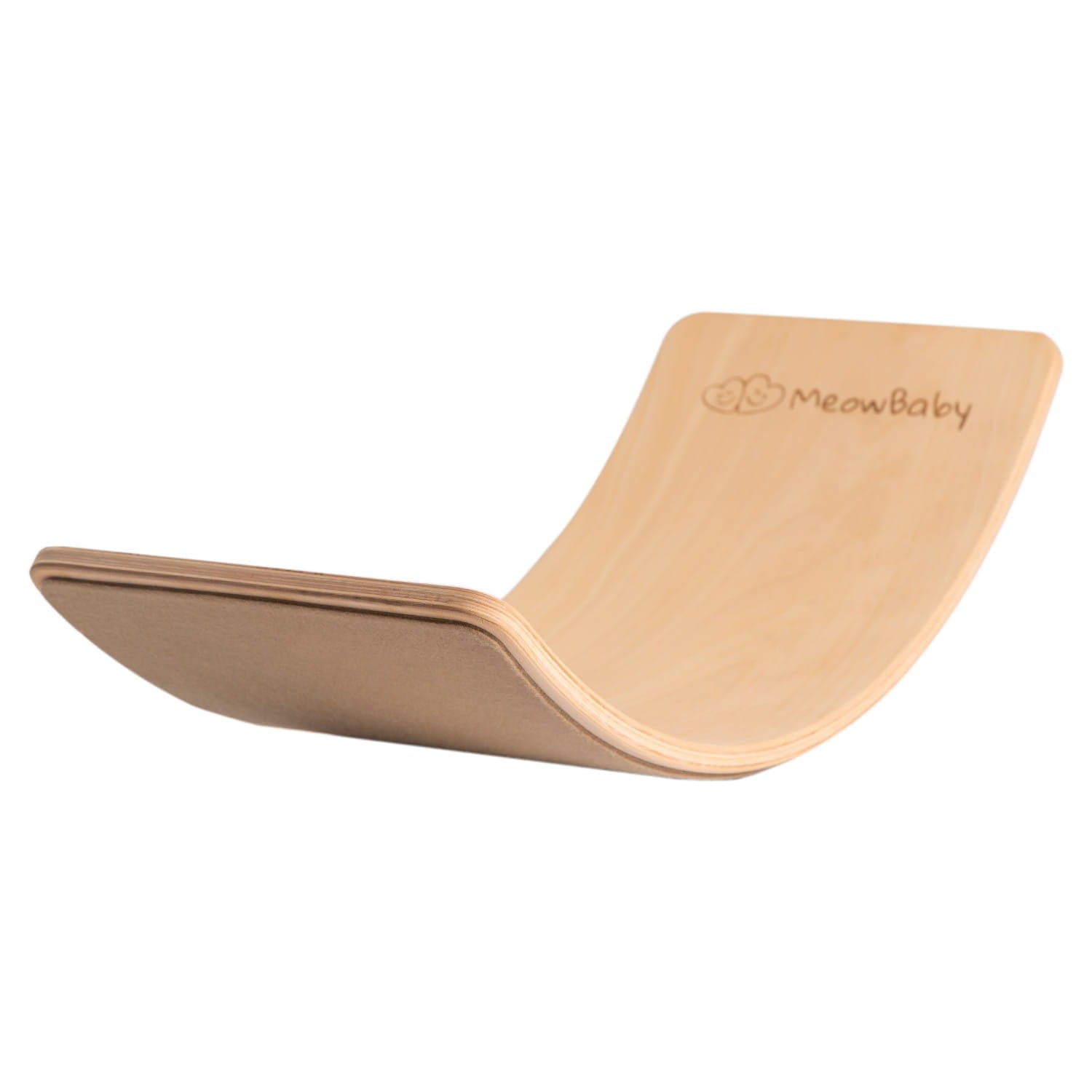 Meowbaby Balance Board dla Dzieci - Drewniana Deska do Balansowania
