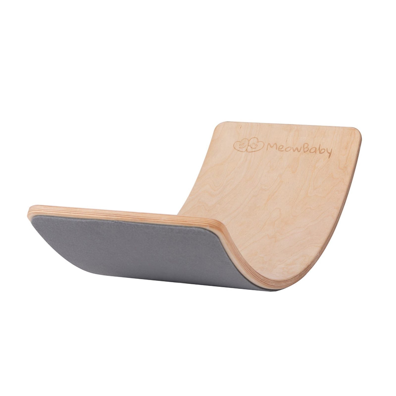 Meowbaby Balance Board dla Dzieci - Drewniana Deska do Balansowania