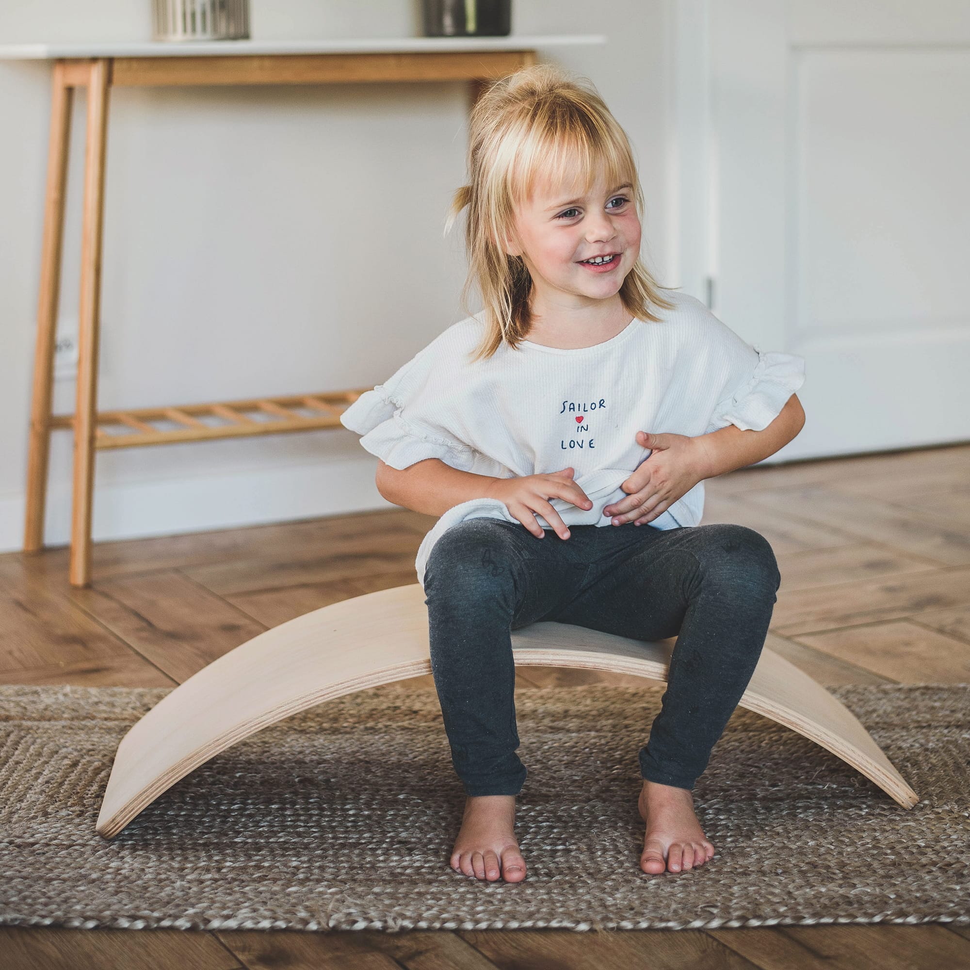 Meowbaby Balance Board dla Dzieci- Kolorowa Deska do Balansowania