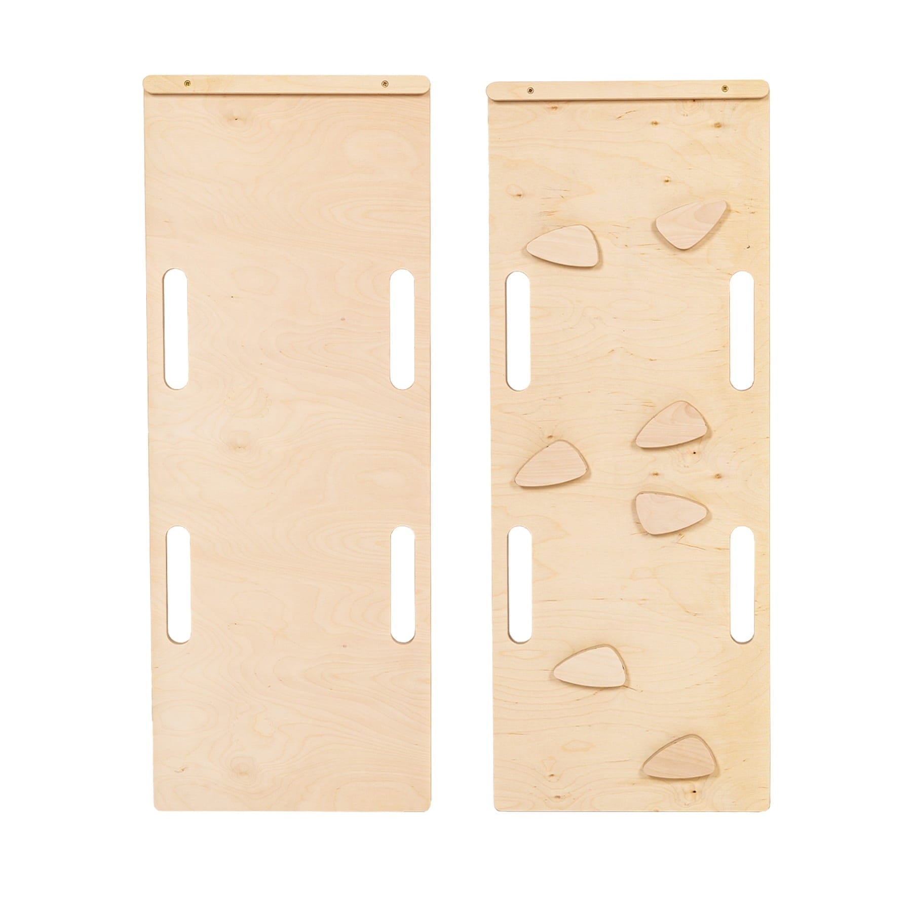 Meowbaby Dream Rocker Naturalny - Drewniany Bujak Montessori dla Dzieci
