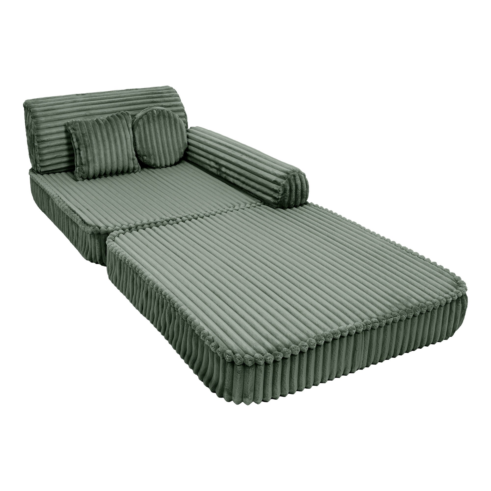 Meowbaby Churros Modułowa Piankowa Sofa dla Dzieci | 8 Elementów