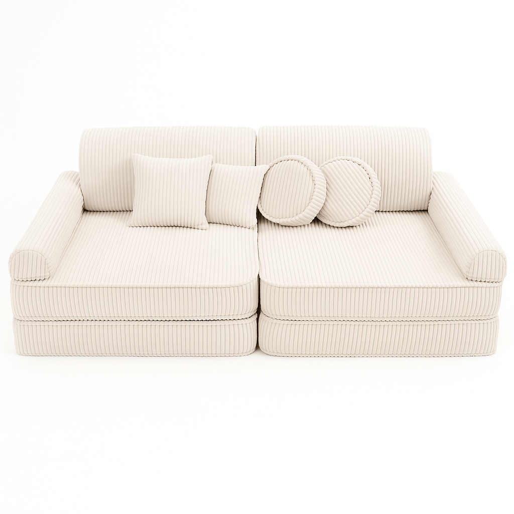 Meowbaby Aesthetic Modułowa Piankowa Sofa dla Dzieci | 10 Elementów