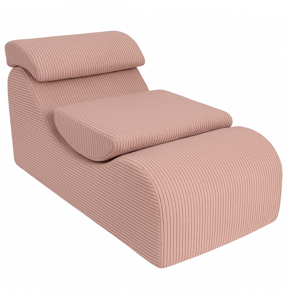 Meowbaby Aesthetic Wave Lounger - Wygodny Fotel dla Dzieci