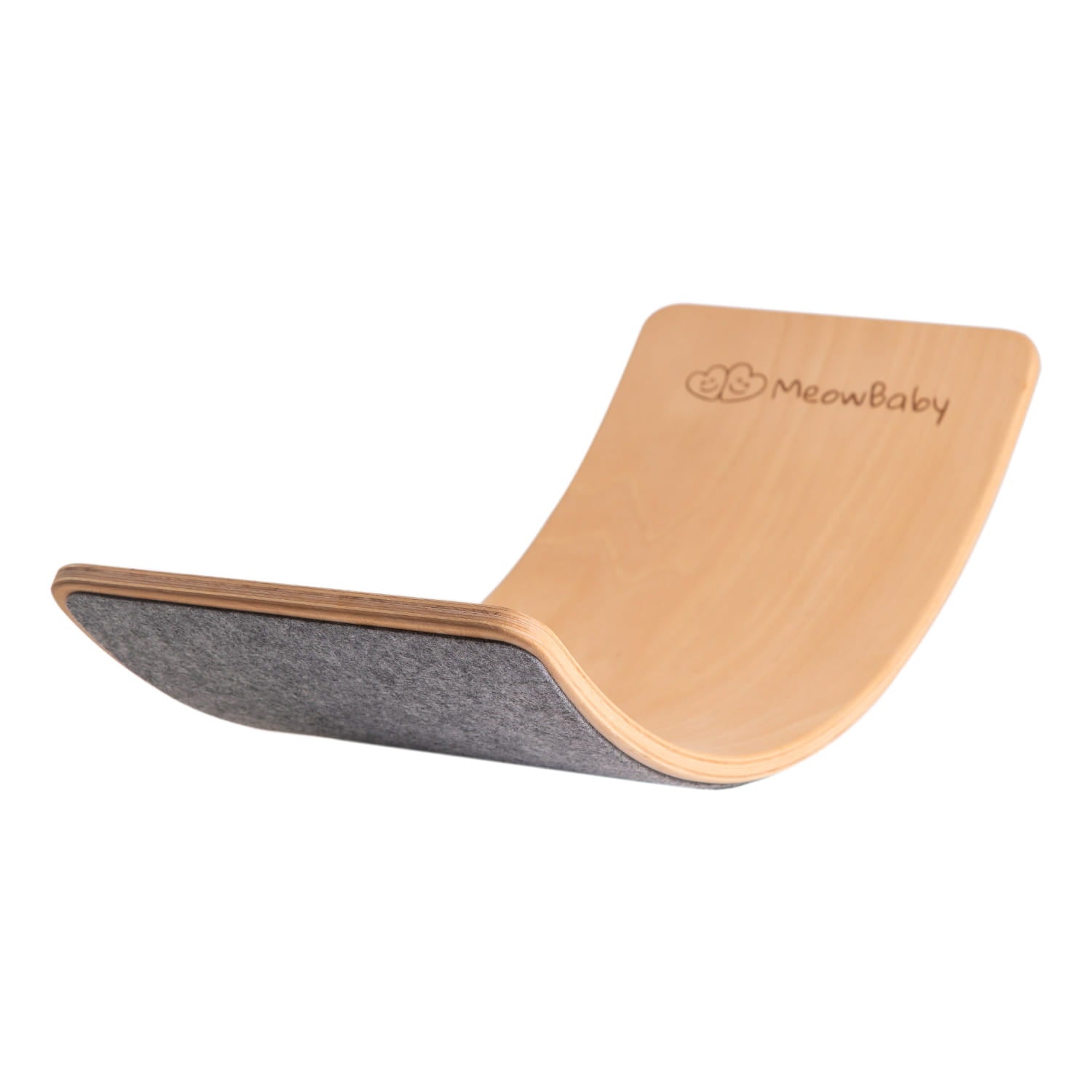 Meowbaby Balance Board dla Dzieci - Drewniana Deska do Balansowania