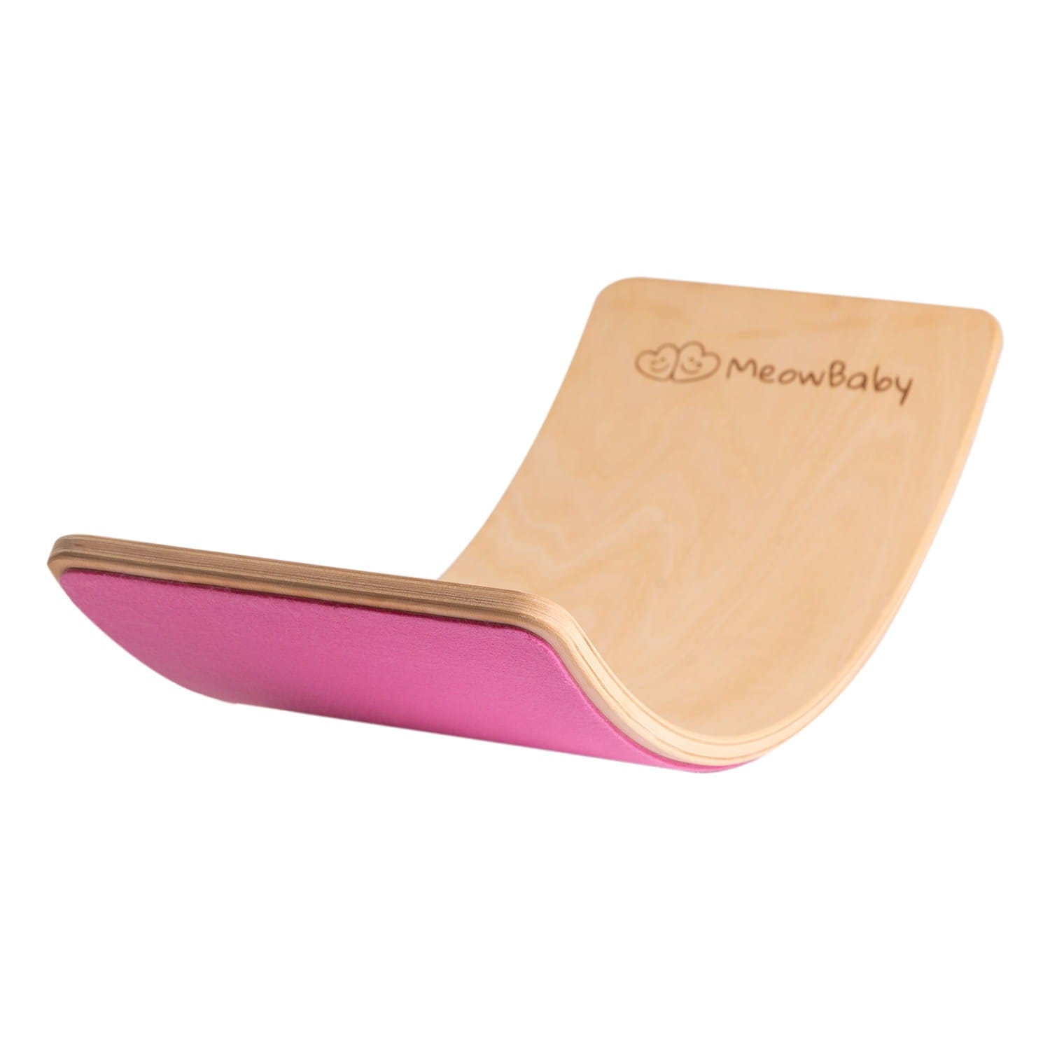 Meowbaby Balance Board dla Dzieci - Drewniana Deska do Balansowania