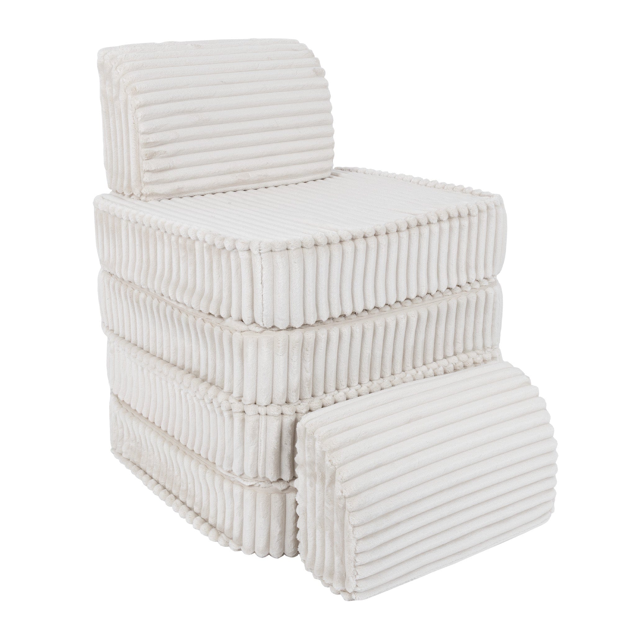 Meowbaby Churros Sofa Basic – Modułowa Sofa Dla Dzieci | 4 Elementy