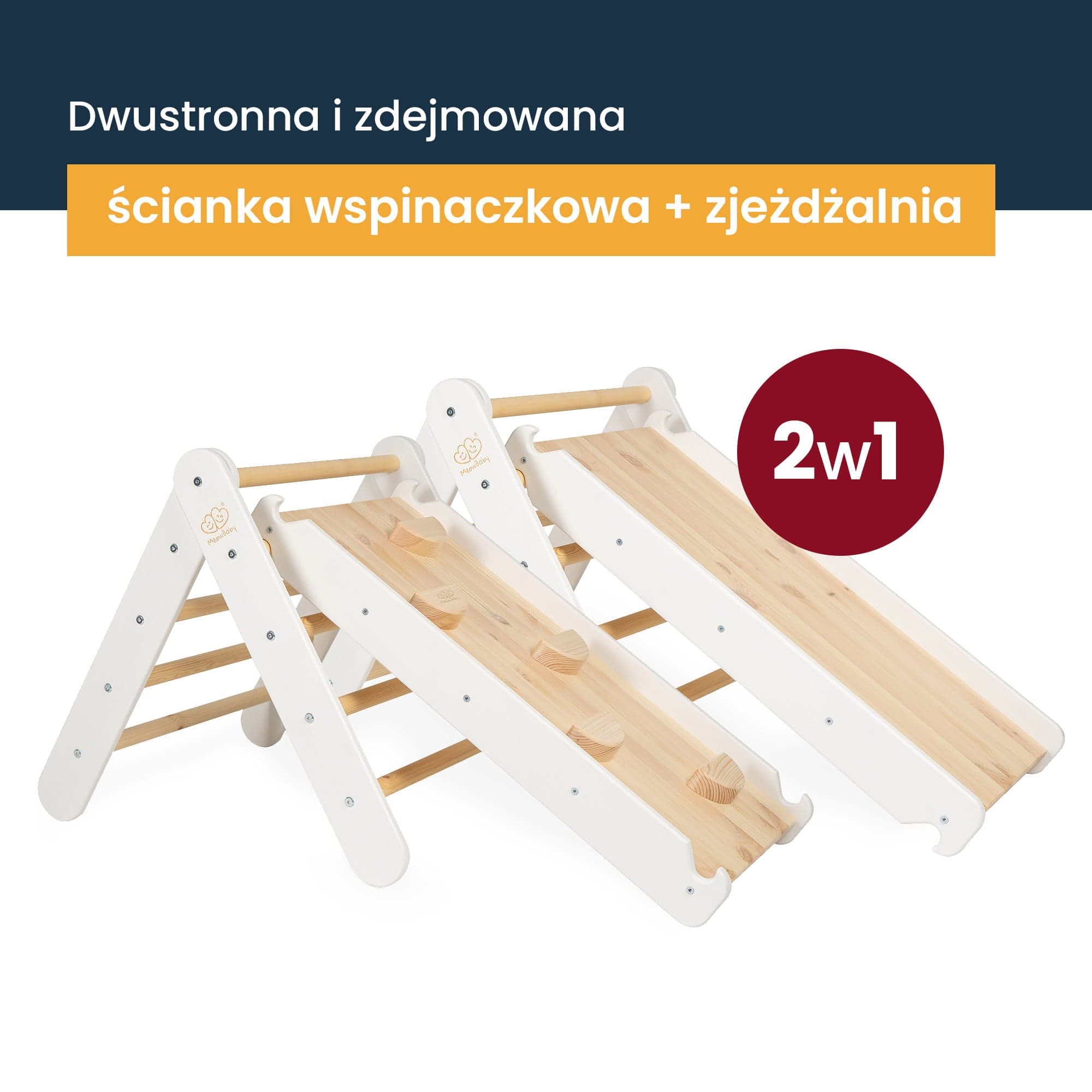 Meowbaby Drewniany Domowy Plac Zabaw dla Dzieci | Różne Zestawy