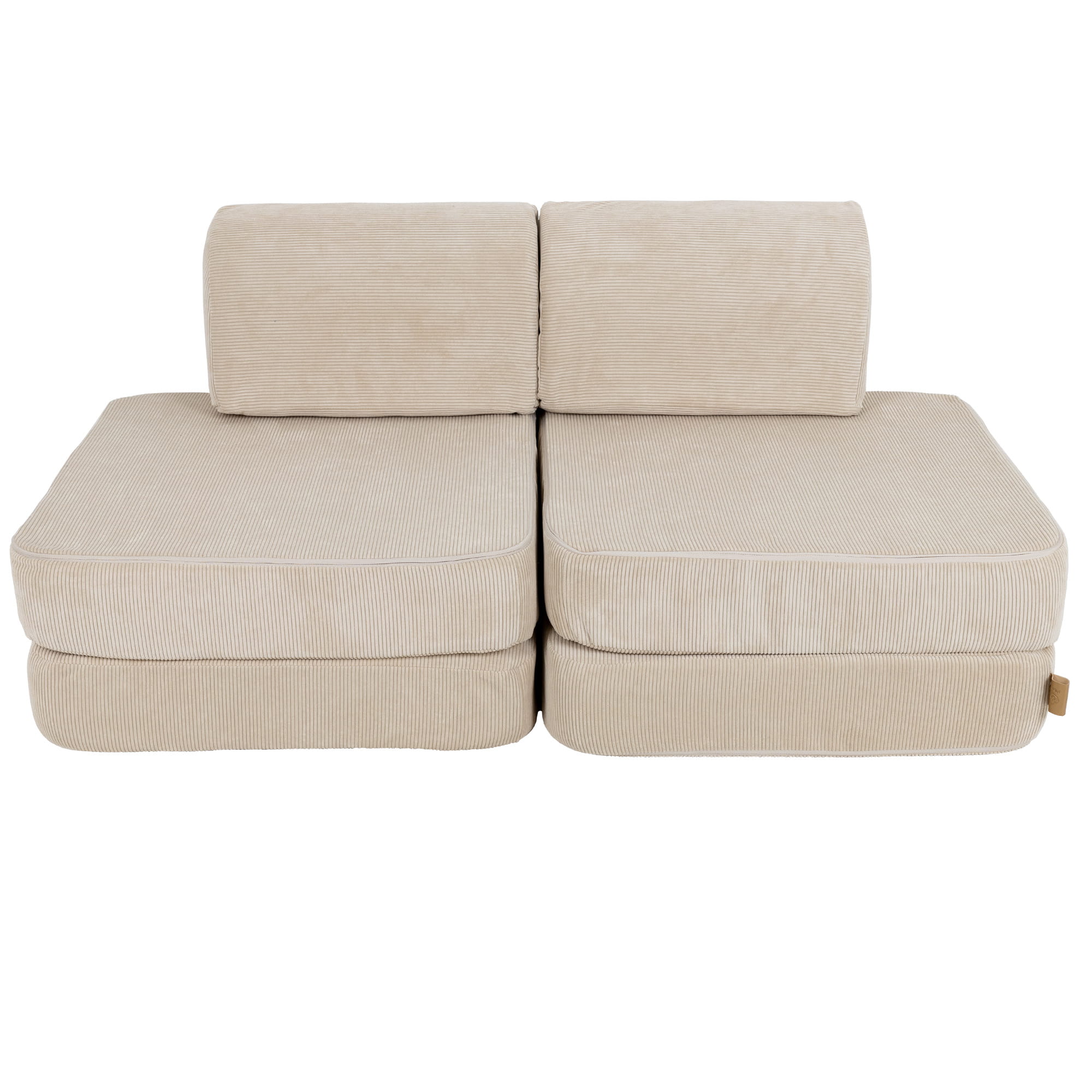Meowbaby Slimcord Sofa Basic – Modułowa Sofa Dla Dzieci | 4 Elementy